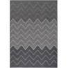 Tapis géométrique à courtes mèches design Conway