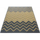 Tapis géométrique à courtes mèches design Conway