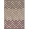 Tapis géométrique à courtes mèches design Conway