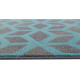 Tapis graphique rectangle scandinave intérieur Garret