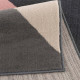 Tapis rectangle moderne pour salon à courtes mèches Jacala