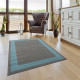 Tapis contemporain à courtes mèches rectangle Sera