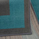 Tapis contemporain à courtes mèches rectangle Sera