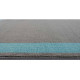 Tapis contemporain à courtes mèches rectangle Sera