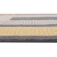 Tapis baroque à courtes mèches rectangle Gaya