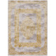 Tapis effet 3D en polyester baroque brillant Notshi