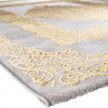 Tapis effet 3D en polyester baroque brillant Notshi