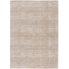 Tapis vintage brillant en polyester rayé Alizee
