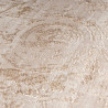 Tapis vintage brillant en polyester rayé Alizee