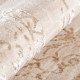 Tapis vintage brillant en polyester rayé Alizee