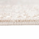 Tapis vintage brillant en polyester rayé Alizee