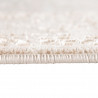 Tapis vintage brillant en polyester rayé Alizee