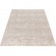 Tapis vintage brillant en polyester rayé Alizee
