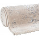 Tapis vintage brillant en polyester rayé Alizee
