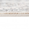 Tapis vintage brillant en polyester rayé Alizee