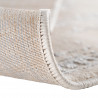 Tapis vintage brillant en polyester rayé Alizee