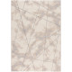 Tapis graphique effet marbre brillant moderne Gondo
