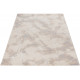 Tapis graphique effet marbre brillant moderne Gondo