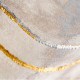 Tapis contemporain beige brillant en polyester Toulon