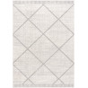 Tapis moderne gris pour salon rectangle Yreka