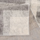 Tapis design gris intérieur à courtes mèches Mackay