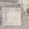 Tapis design gris intérieur à courtes mèches Mackay