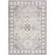 Tapis vintage rayé gris pour salon rectangle Nova