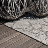 Tapis intérieur et extérieur moderne plat Nino