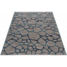 Tapis intérieur et extérieur moderne plat Nino