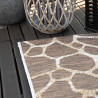 Tapis intérieur et extérieur moderne plat Nino