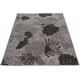 Tapis floral intérieur et extérieur plat design Vindum