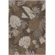 Tapis floral intérieur et extérieur plat design Vindum