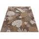 Tapis floral intérieur et extérieur plat design Vindum