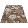 Tapis floral intérieur et extérieur plat design Vindum