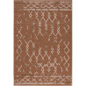 Tapis ethnique intérieur et extérieur plat design Vrensted