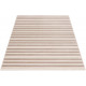 Tapis design en polyester rectangle pour salon Knardrup