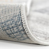 Tapis multicolore avec franges rayé moderne Grensten