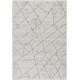 Tapis avec franges crème moderne rectangle Ugilt