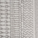 Tapis berbère avec franges ethnique gris Morum