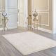 Tapis baroque avec effet 3D en polyester brillant Alost