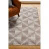 Tapis moderne rayé pour intérieur rectangle Durbuy