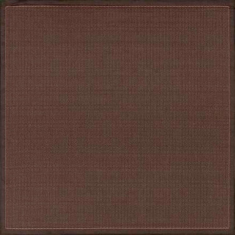 Tapis carré extérieur et intérieur moderne Alphée