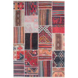 Tapis patchwork ethnique extérieur et intérieur Malti