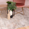 Tapis romantique baroque en soie de bambou Art
