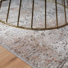 Tapis romantique baroque en soie de bambou Art