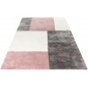 Tapis shaggy tufté main Feel Good