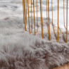 Tapis shaggy tufté main Feel Good