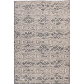 Tapis influence ethnique extérieur et intérieur motif 3D Tikal