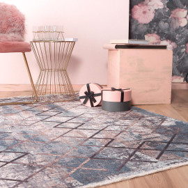 Tapis design baroque Oeko-Tex Eulalie