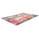 Tapis géométrique multicolore en polyester Game